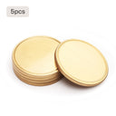 Blank Brass Coins(5pcs / 10pcs)
