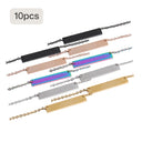 Stainless Steel Horizontal Bar Necklace (10pcs)
