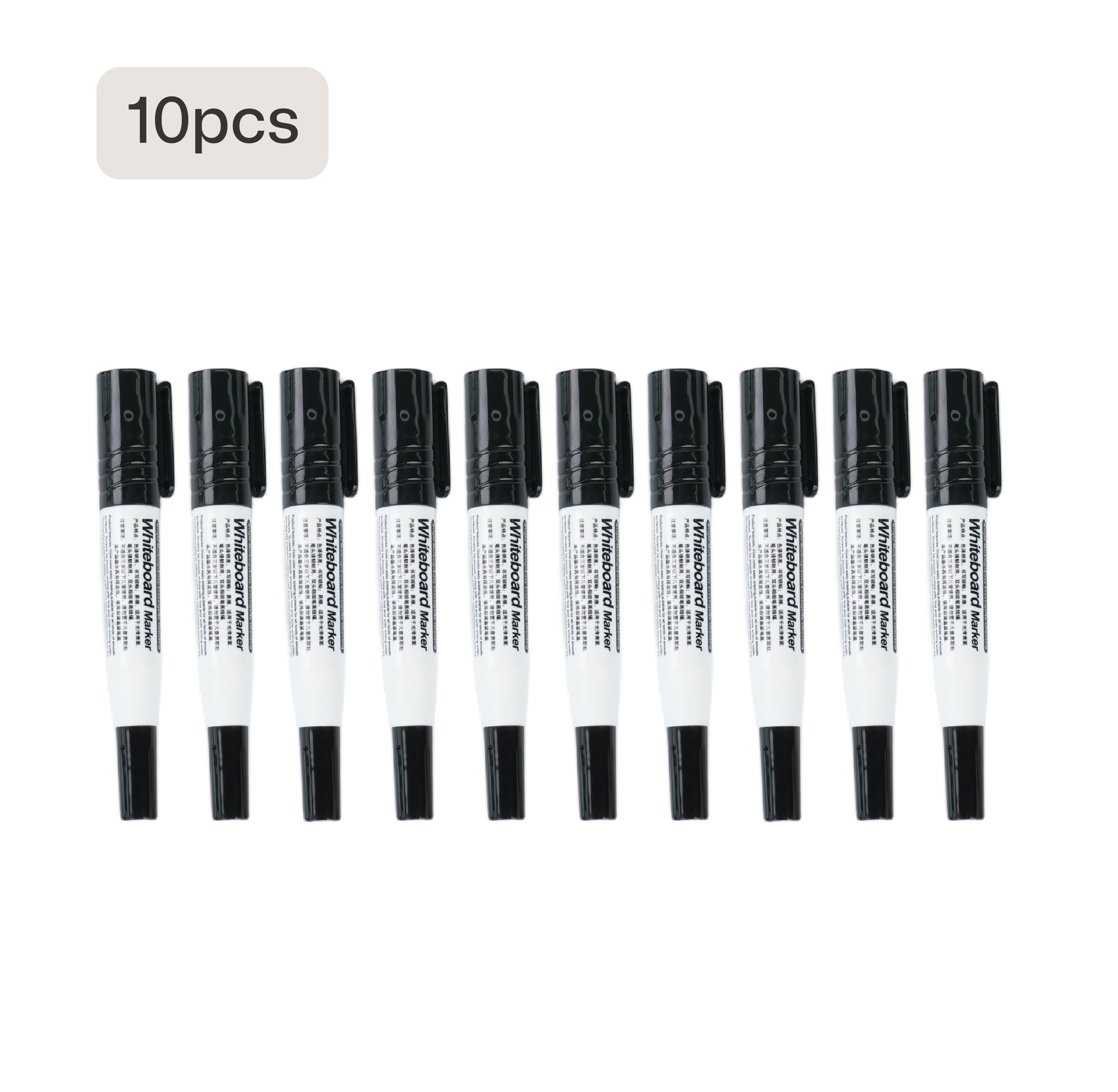 Black Whiteboard Markers (5pcs / 10pcs)