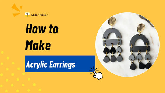 How to Make Acrylic Earrings - 3 Common Ways for You to Practice