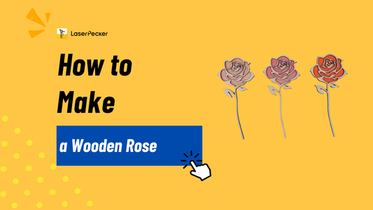 How to Make a Wooden Rose: Traditional vs. Laser Cutting