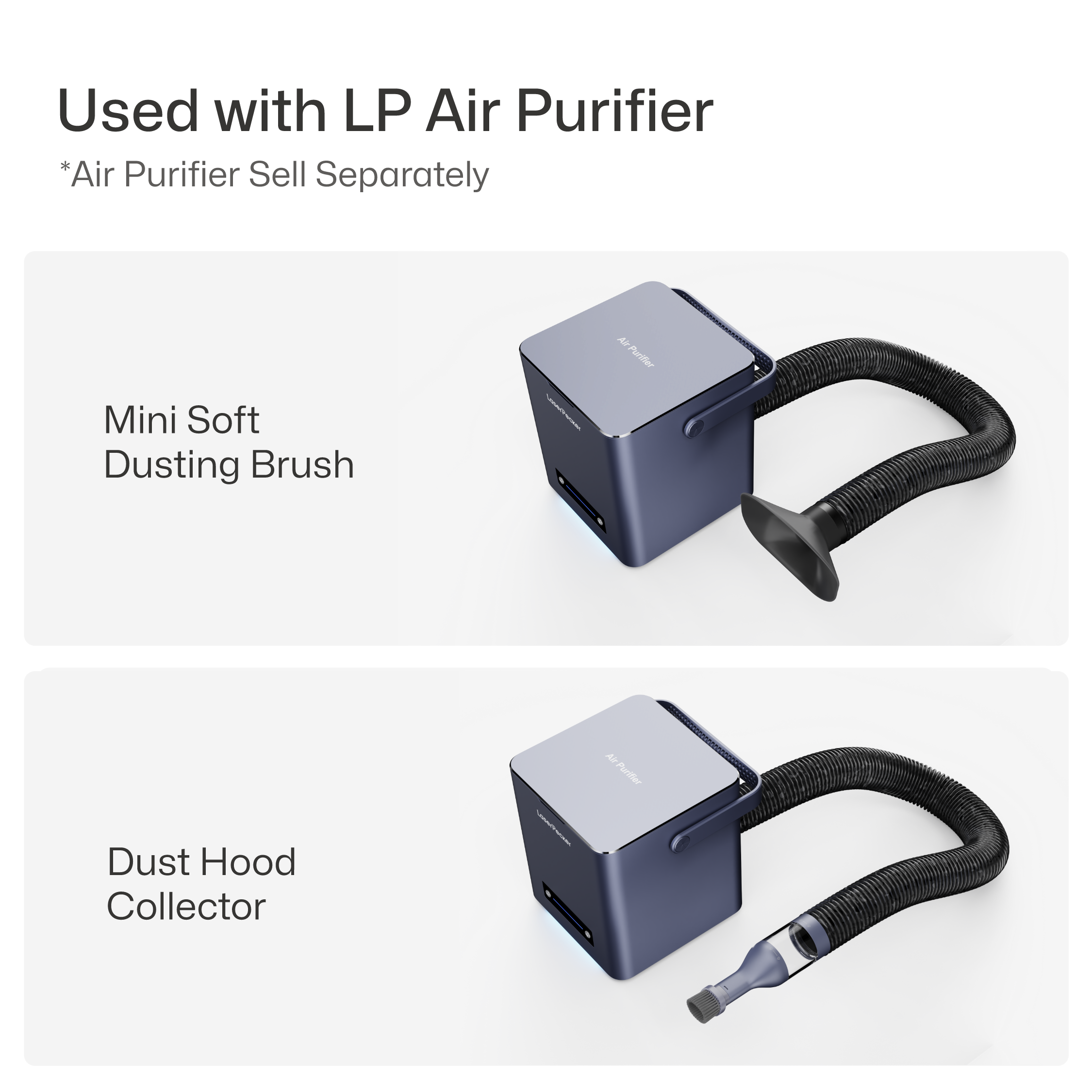 LaserPecker Dust Collection Attachment Kit