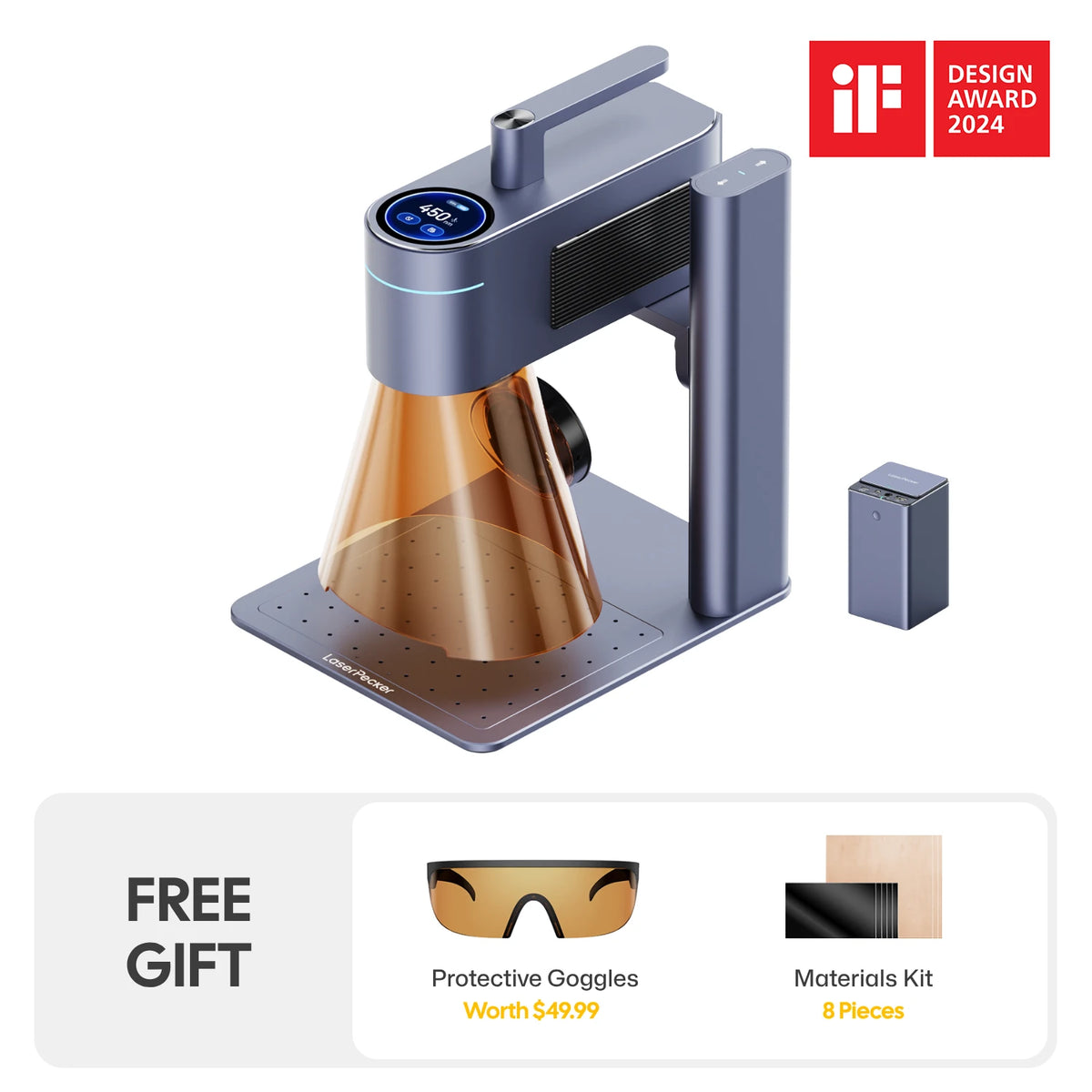 LaserPecker LP4 - The World's First Portable Dual-Laser Engraver