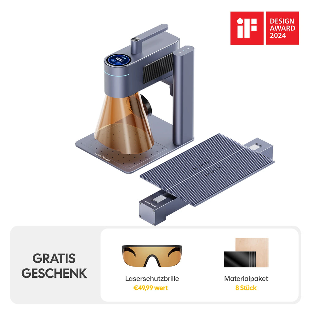 LaserPecker LP4 - The World's First Portable Dual-Laser Engraver