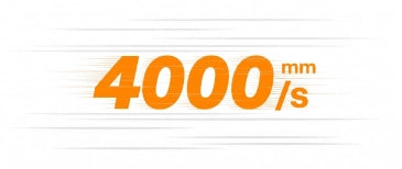 LaserPecker featuring a 4000mm/s maximum laser engraving speed.