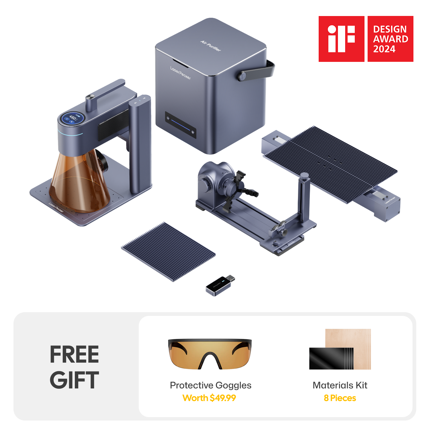 LP4 - The World's First Dual-Laser Engraver | LaserPecker US Store