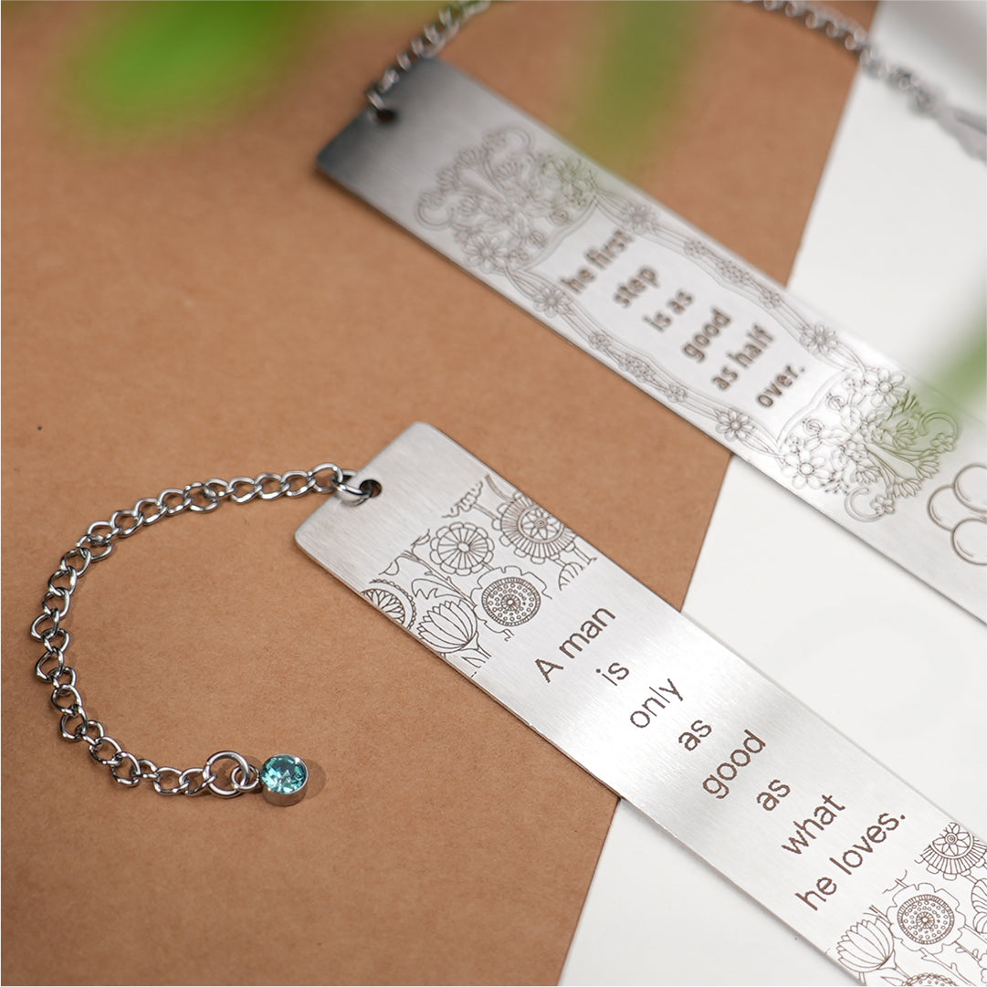Stainless Steel Book Page Marker 