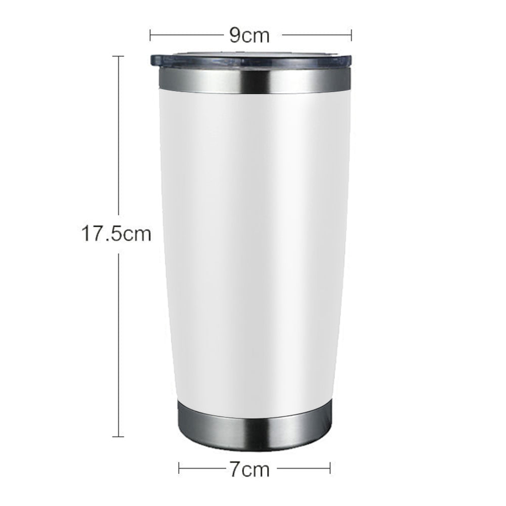 Stainless Steel Tumbler kit (20oz) White Size