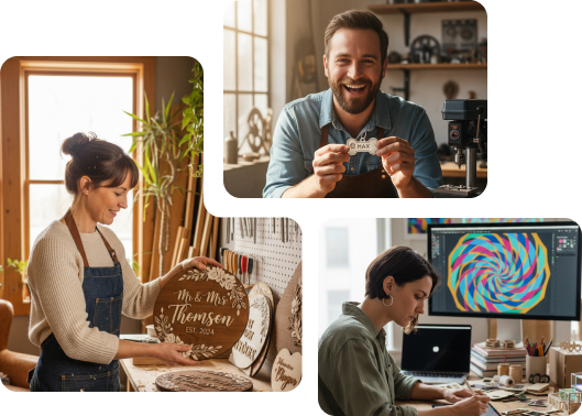 Creators bringing their ideas to life