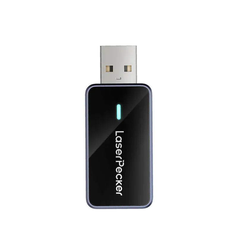 laserpecker bluetooth adapter dongle for wireless file transfer to laser engraver.