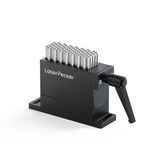 laserpecker flexible fixture for holding cylindrical objects during laser engraving.