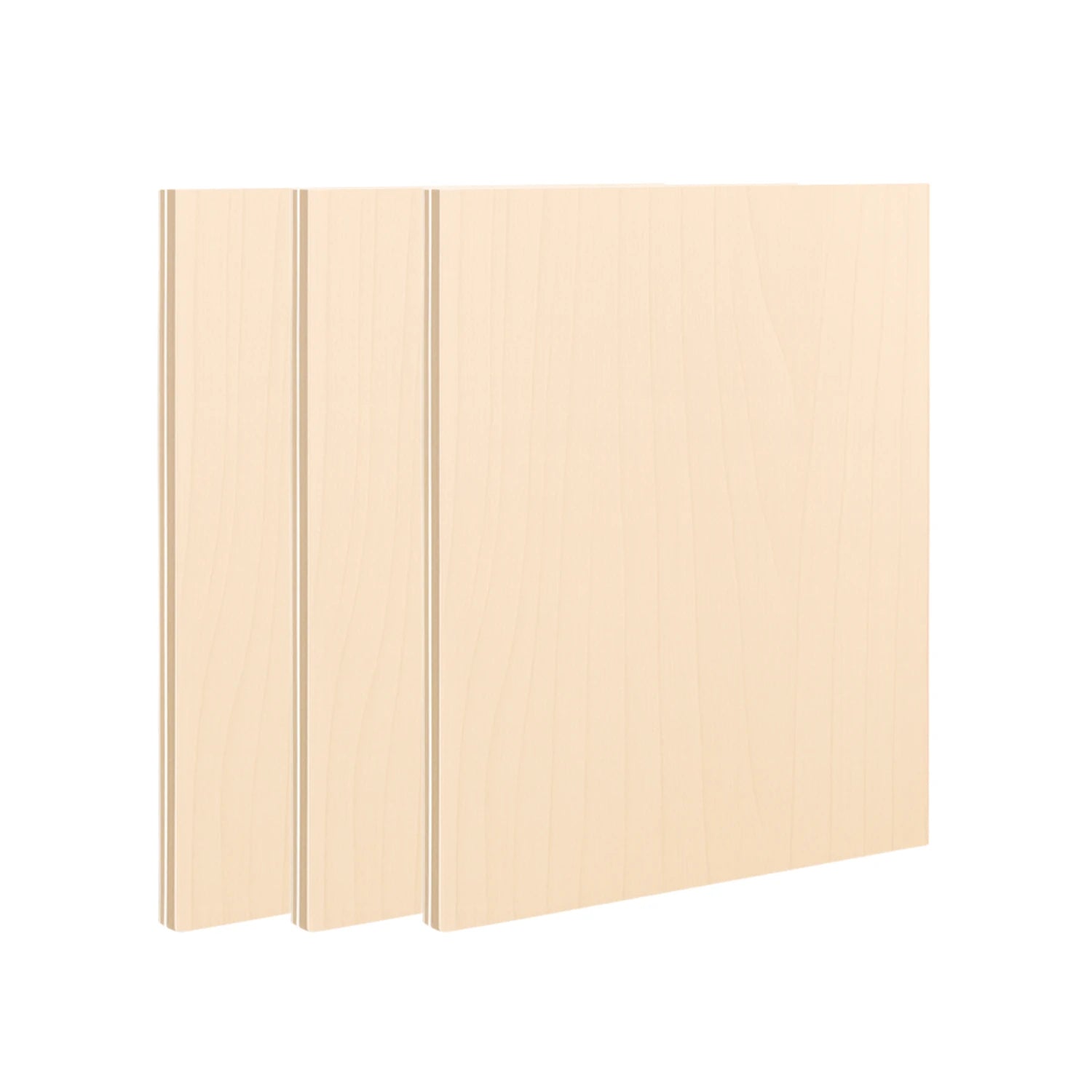 LaserPecker basswood plywood sheets 300x300x6mm for laser engraving and cutting projects.