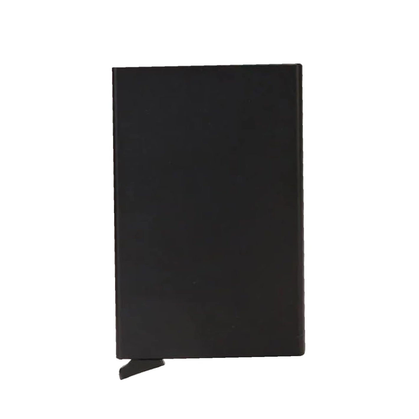 set of 2 sliding credit card case blanks for laser engraving slim metal wallet edc gift for men custom logo.