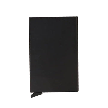 set of 2 sliding credit card case blanks for laser engraving slim metal wallet edc gift for men custom logo.