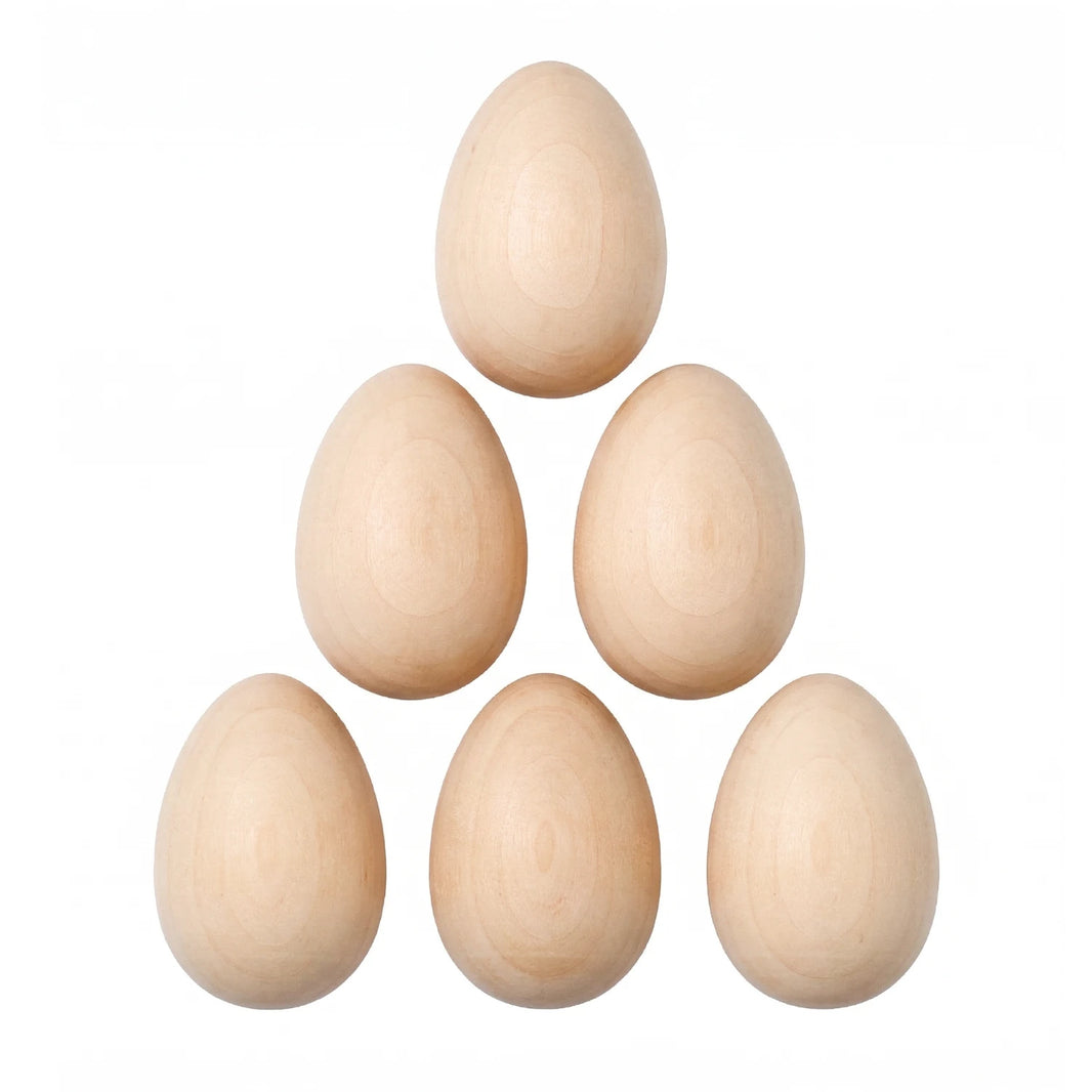 wooden easter egg blanks for laser engraving spring holiday craft diy egg ornaments personalized basket fillers.
