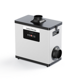 laserpecker lx2 desktop smoke purifier for laser cutter fume extraction and air filtration.