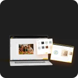 LaserPecker LX2 supports LightBurn professional software and free LaserPecker Design Space for Windows and macOS.
