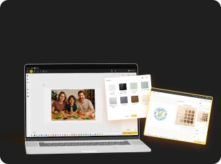 LaserPecker LX2 supports LightBurn professional software and free LaserPecker Design Space for Windows and macOS.