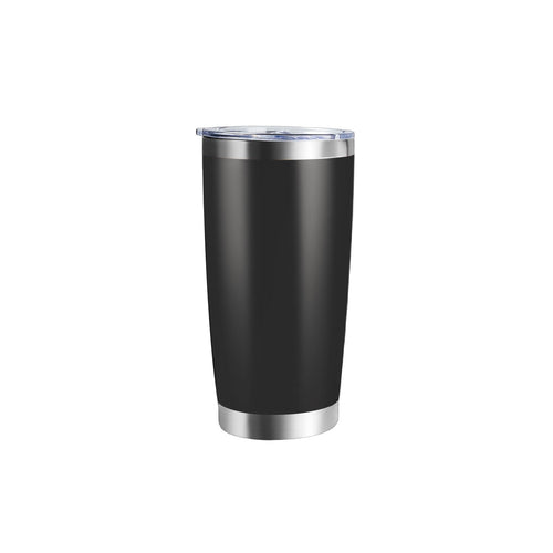 Coated Stainless Steel Tumbler with Lid (1pcs / 2pcs)