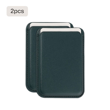 Magnetic Leather Card Holder for iPhone (2 pcs)