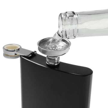 laserpecker materials stainless steel hip flask