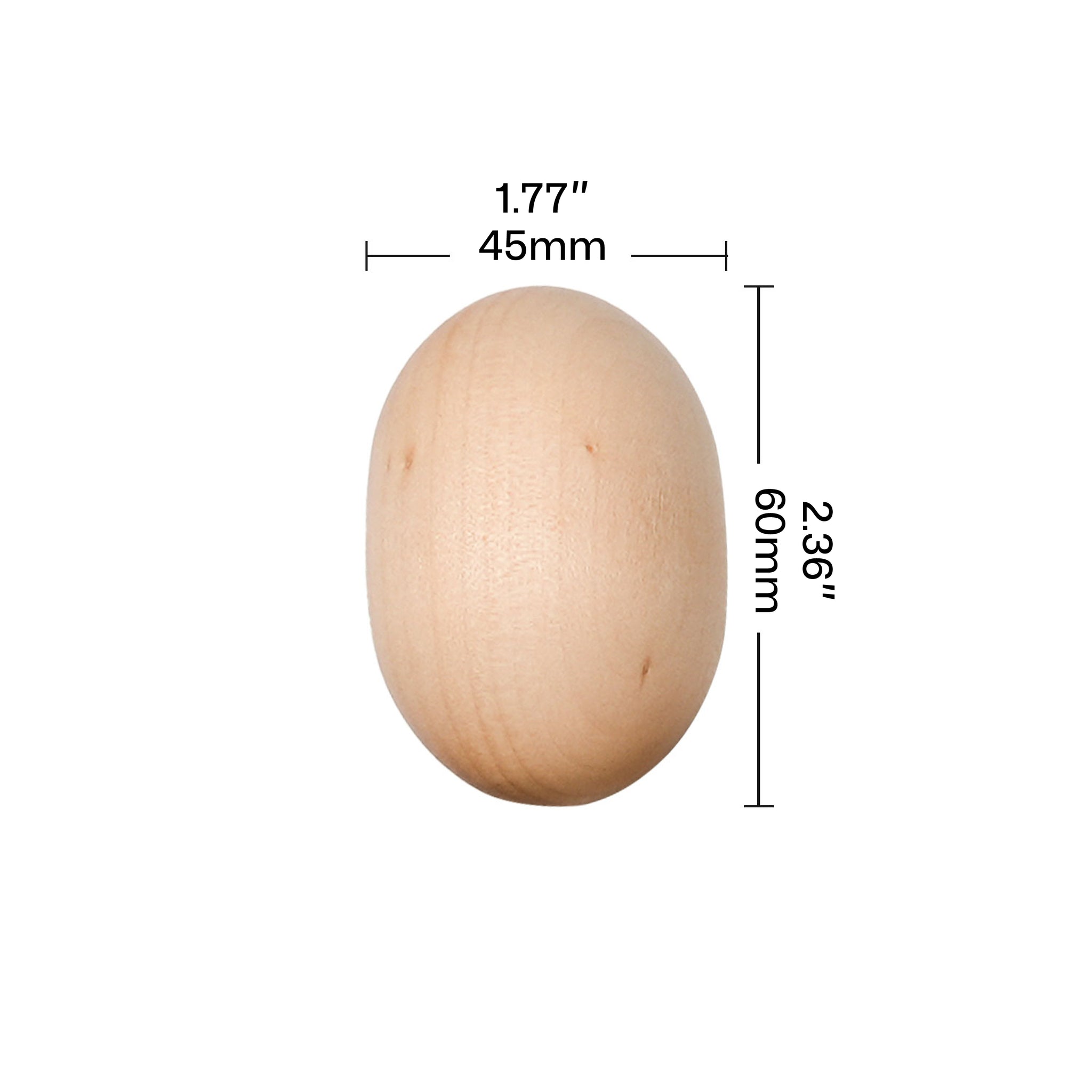 Wooden Easter Eggs (6pcs)
