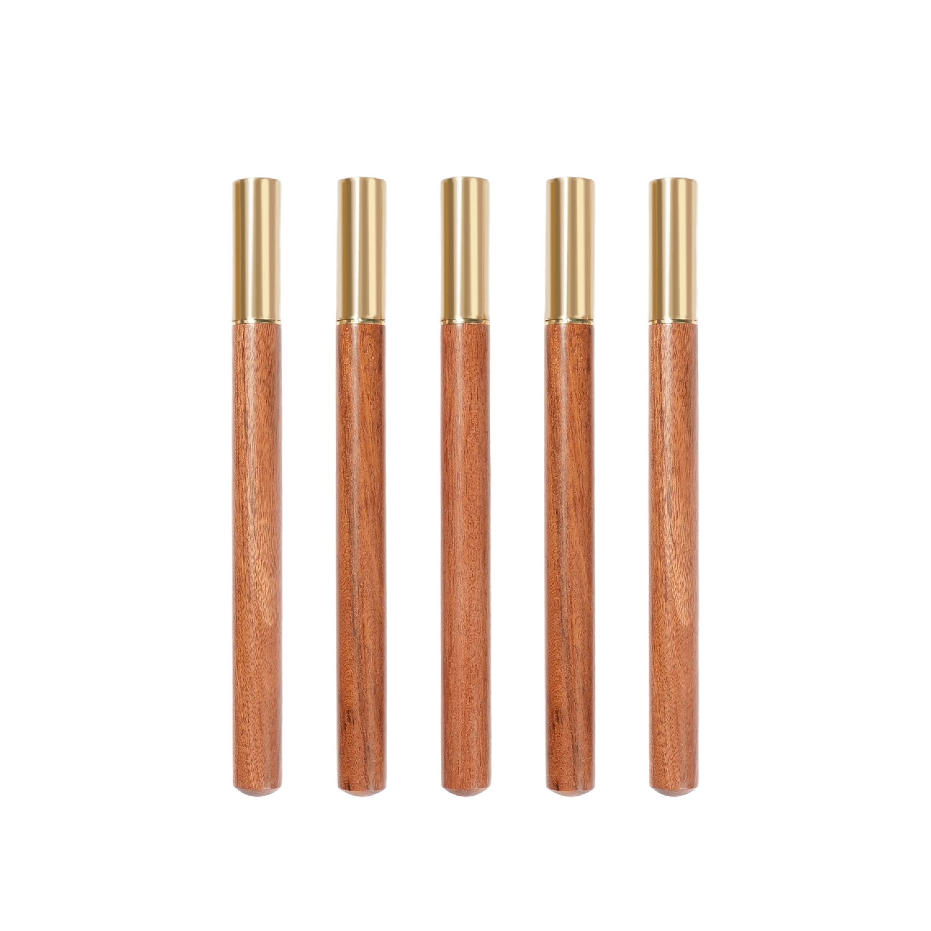 wooden rollerball pen blanks for laser engraving custom name or logo natural wood writing instrument personalized gift.