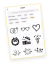 LP1 Plus app imports photos, text, and SVG files with built-in Clipart and hand-drawn doodle tools.