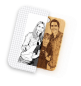 LaserPecker LP1 Plus converts group photo of friends into laser engraving on wood, import from phone album and LDS app auto-processes image for personalized gift making.