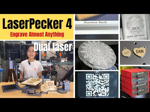 LaserPecker LP4 - The World's First Dual-laser Engraver