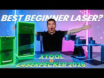 LaserPecker LP5 - The Smart 20W Fiber + Diode Laser Engraver
